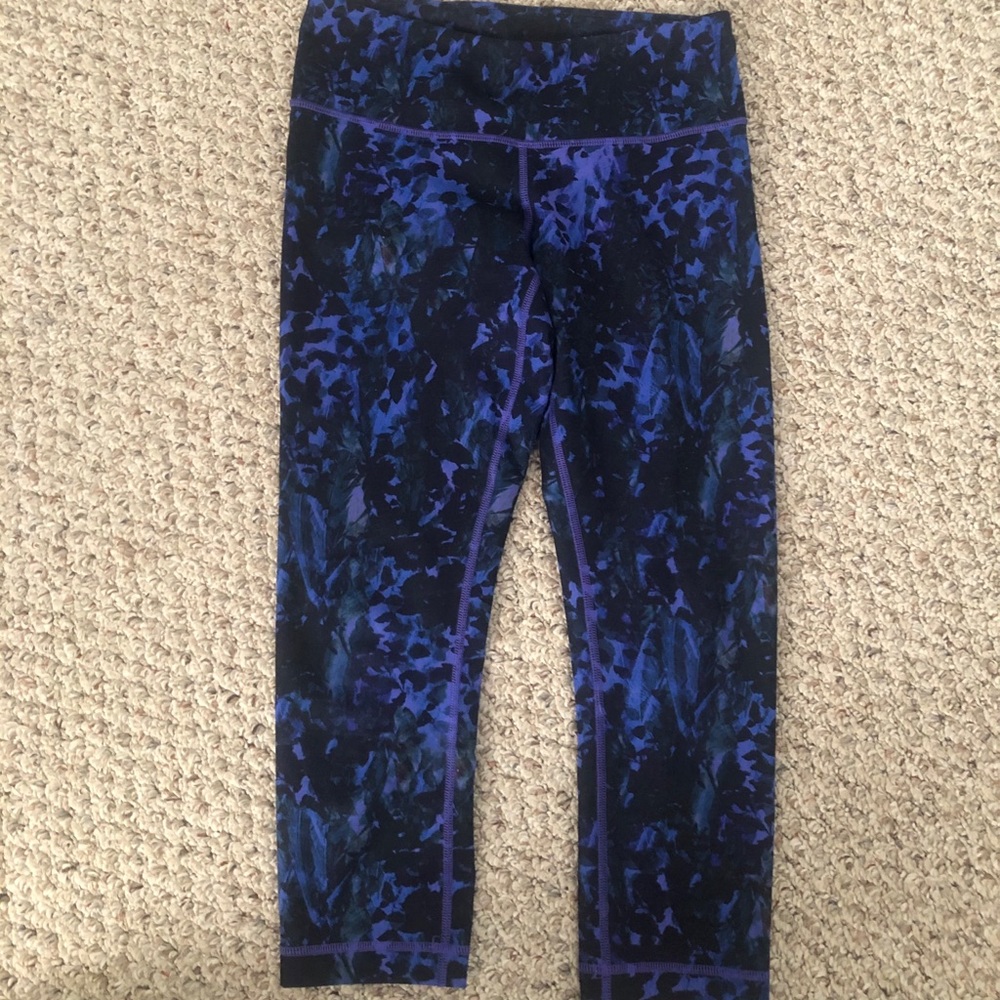 Lululemon wunder under crop legging